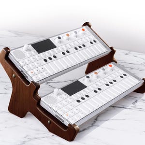 OP-1 Rack 2-tier wooden stand for Teenage Engineering OP-1,  OP-1 Field And op-xy
