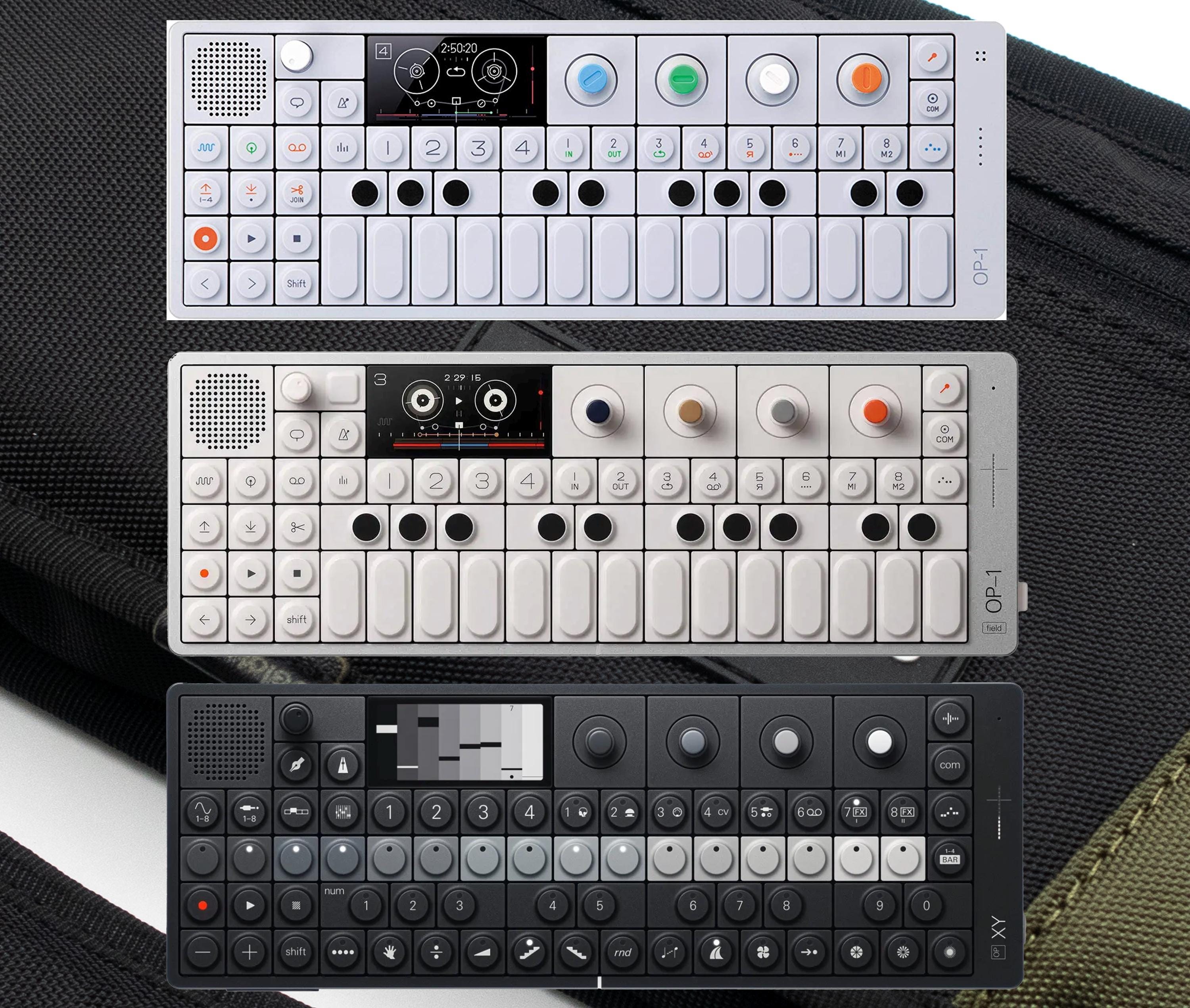 Teenage Engineering OP1 / OP-XY用ポケットとショルダーストラップ 