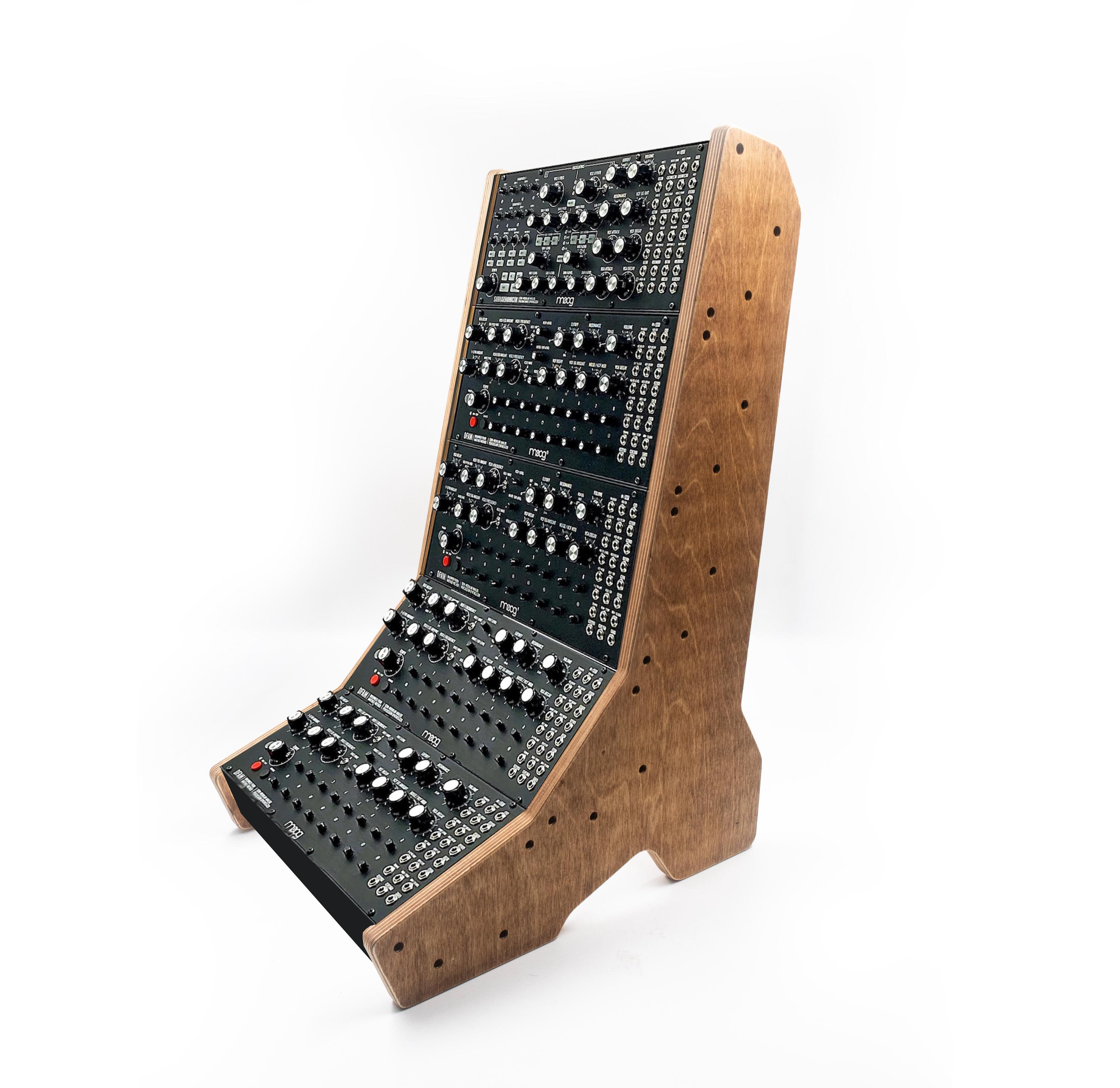 5-tier Wooden Stand for Moog Synthesizers – Fits Mother-32, DFAM