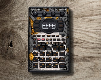 SP-404MKII vinyl skin sticker Pack (3 PCS) / Roland SP-404 Skin