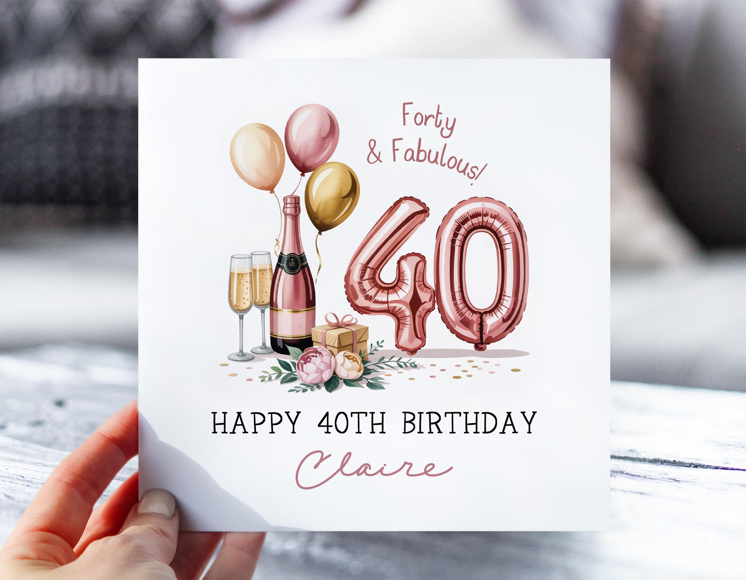 Personalised 21st Birthday Card Female Daughter Granddaughter Sister Friend Wife