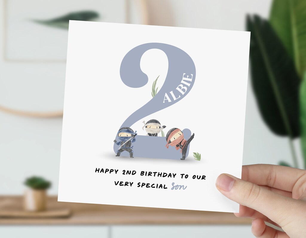 Biglietto D'Auguri Second Ave - Per Nipote Con Tema Calcio - 210x148 Mm - Carta Di Lino Premium