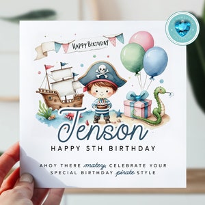 Carte 5e anniversaire pour garçon, petit-fils, neveu, fils | Cinquième carte d'anniversaire pour petit garçon | Carte mignonne de pirate de Zazzle.be Liste d'envies Vous avez des idées ? Carte nautique pour enfant de 1 an
