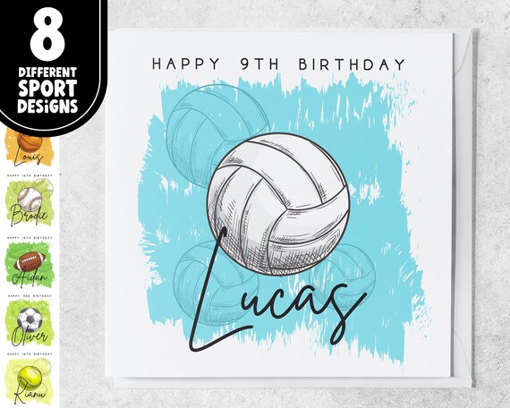 Biglietto di auguri per il 9° compleanno: sei stato amato per 9 anni (PDF stampabile) - Italia