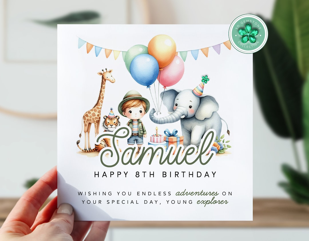 Hunts England Biglietto per 8° anniversario di figlia e genero