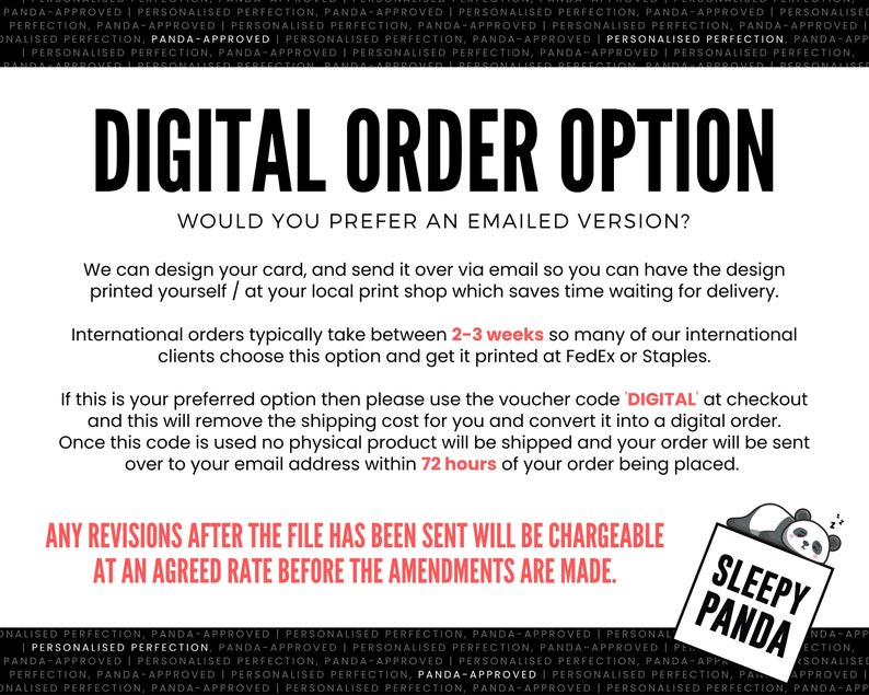 a black and white ad for sleep panda