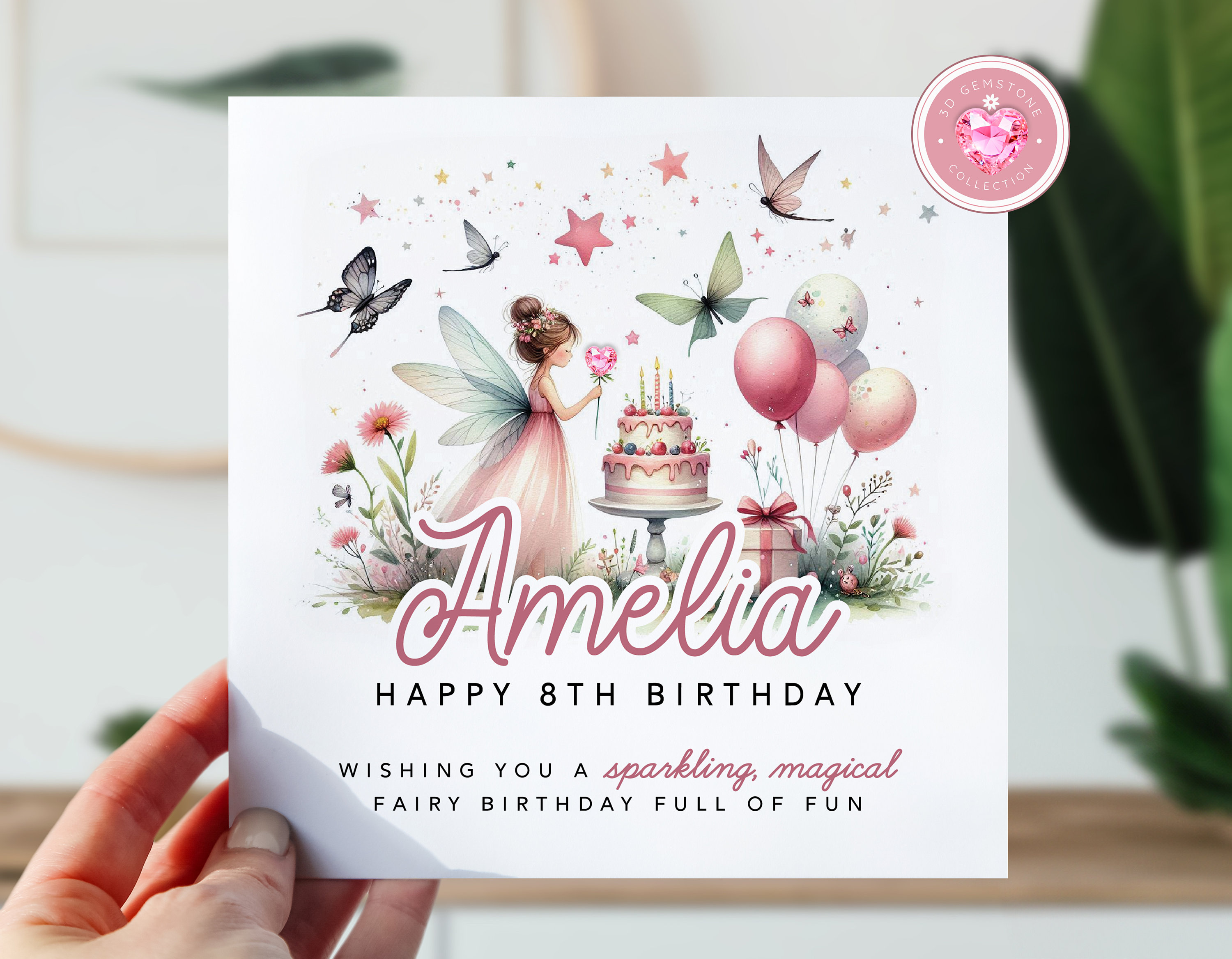 8th Brthday Card, Cute 8th Brthday Greetng Card, Funny 8 Year Brthday Card, Pengun Brthday