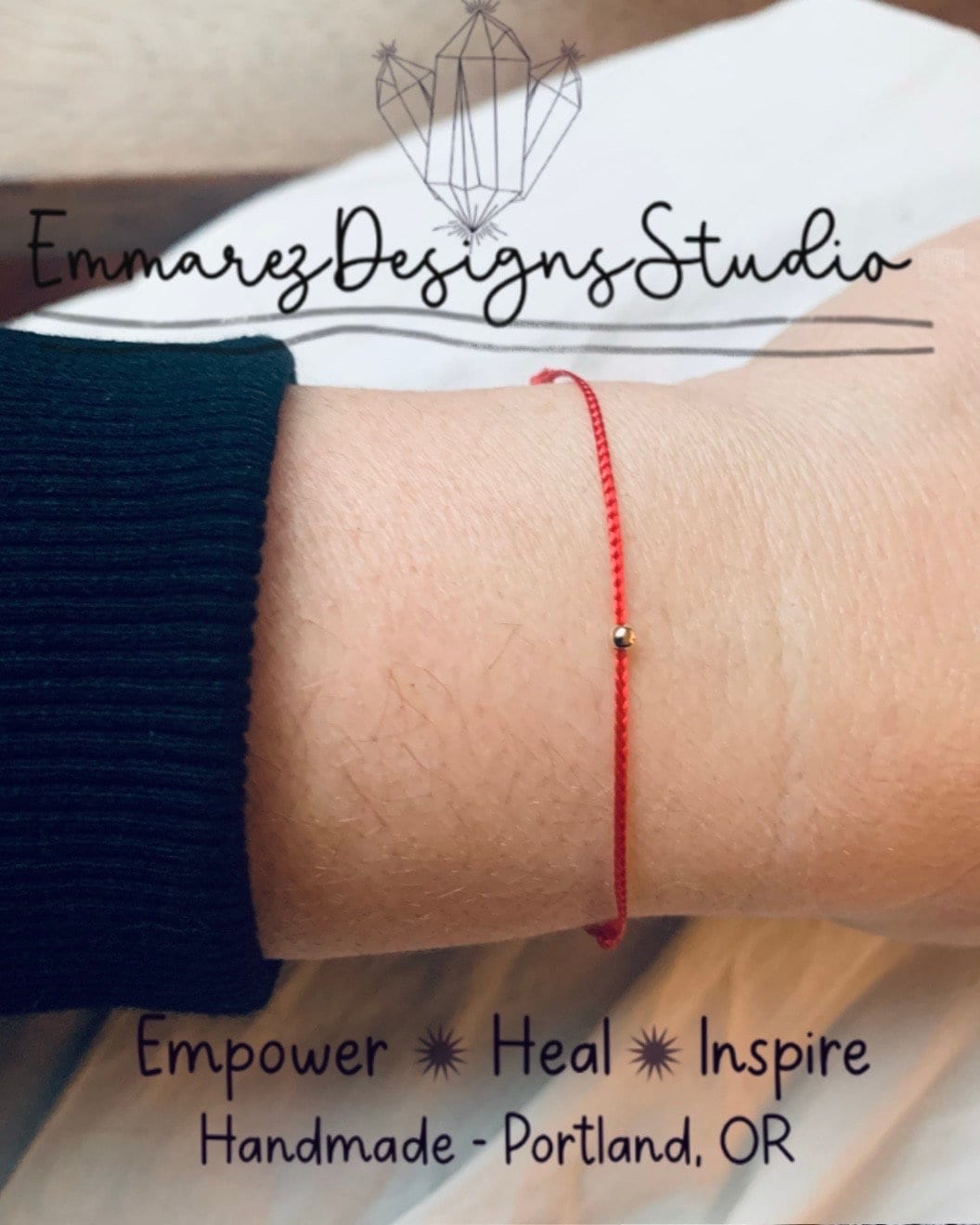 Red String of Faith Protection Love Lucky Kabbalah Minimal Bracelet Buddha  Hindu | eBay