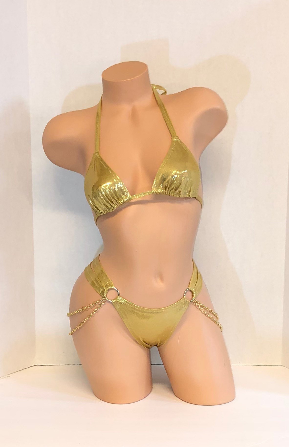 Gold Two Piece Outfit - Etsy Canada