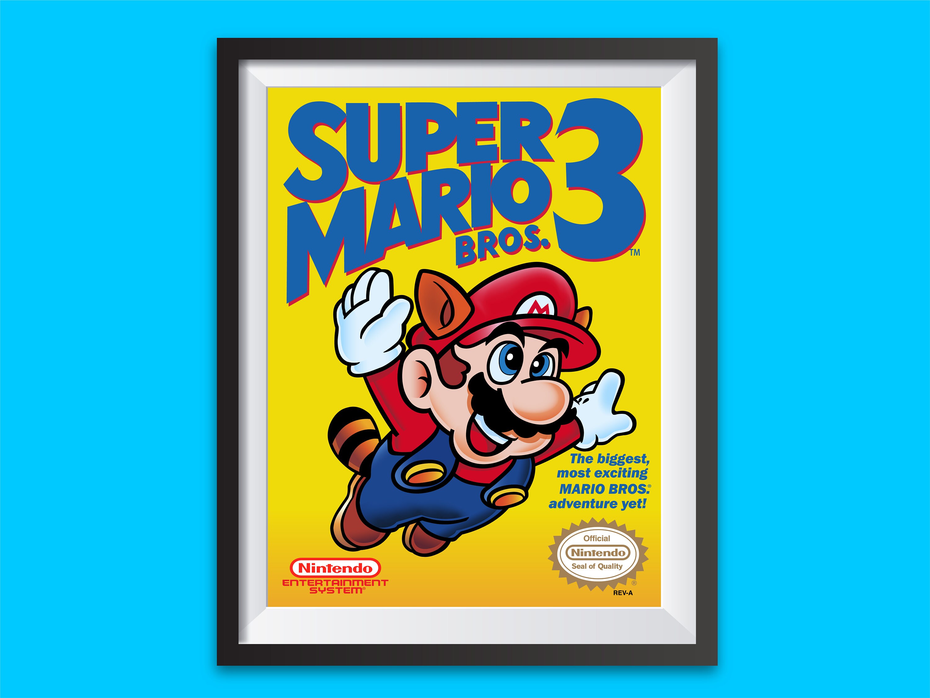 Super Mario Bros 3 Svg, Ai, Eps - High Quality Vector File Digital ...