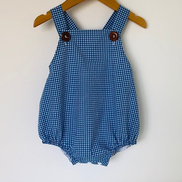 Royal Blue Romper Etsy