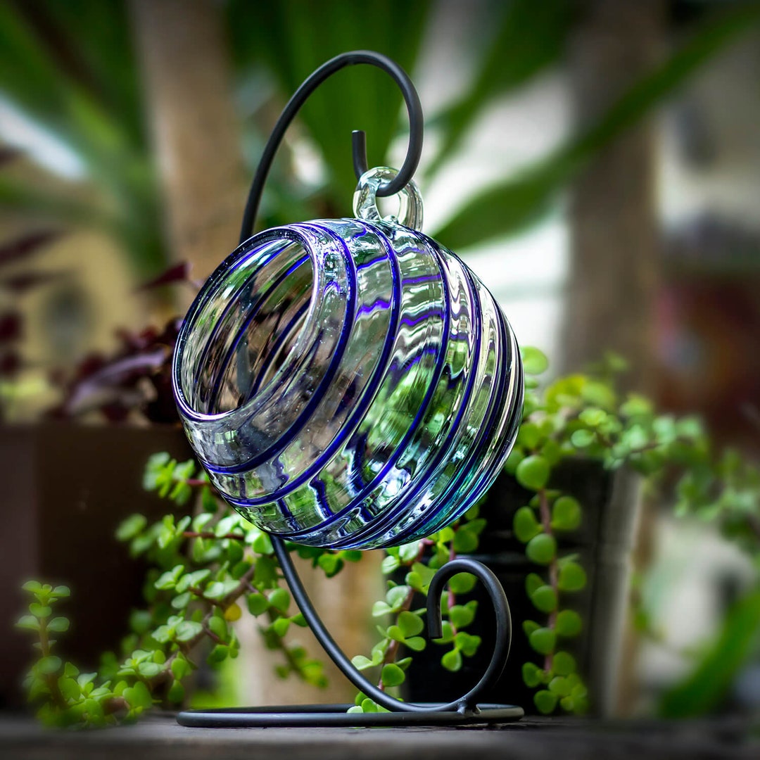 Supporto Sospeso Per Terrari E Decorazioni - Stand In Ferro Per Sfere Di Vetro, Lanterne E Ornamenti - Foto 5