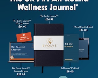 The Evolve Journal™ - A Simple Guide To A Better Life. All-in-one Journal.