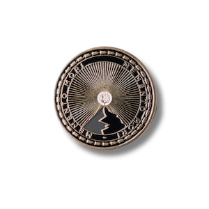 Memento Mori Coin, Stoic Quote, Self Improvement Journey