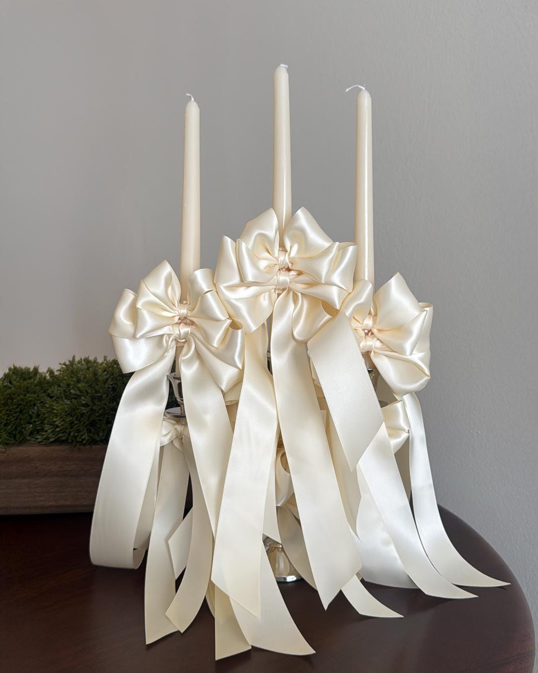 Relaxdays Set Portacandele, 12 pz., Rotondi, Decorazione da Tavolo, portacandele