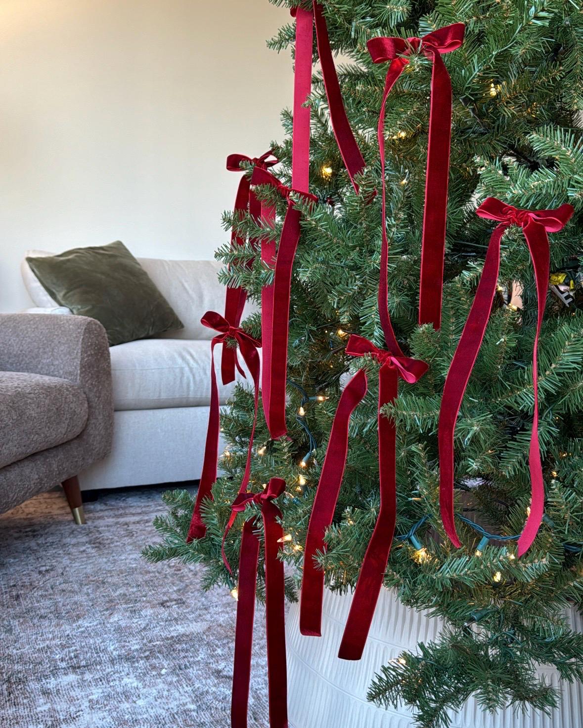 Weihnachtsbaum schleifen
