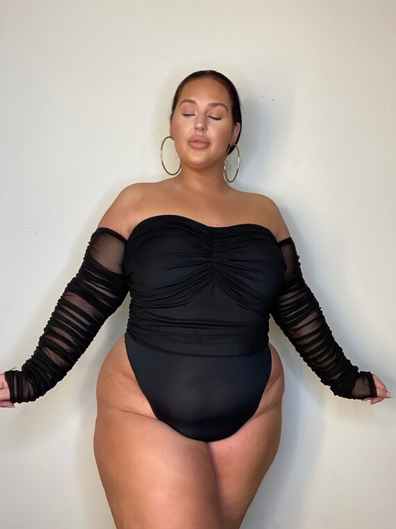 Women's Plus Size off Shoulder Long 