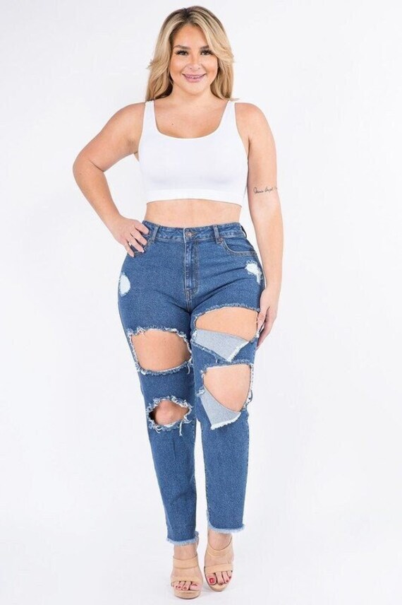 Jeans sale shop plus size