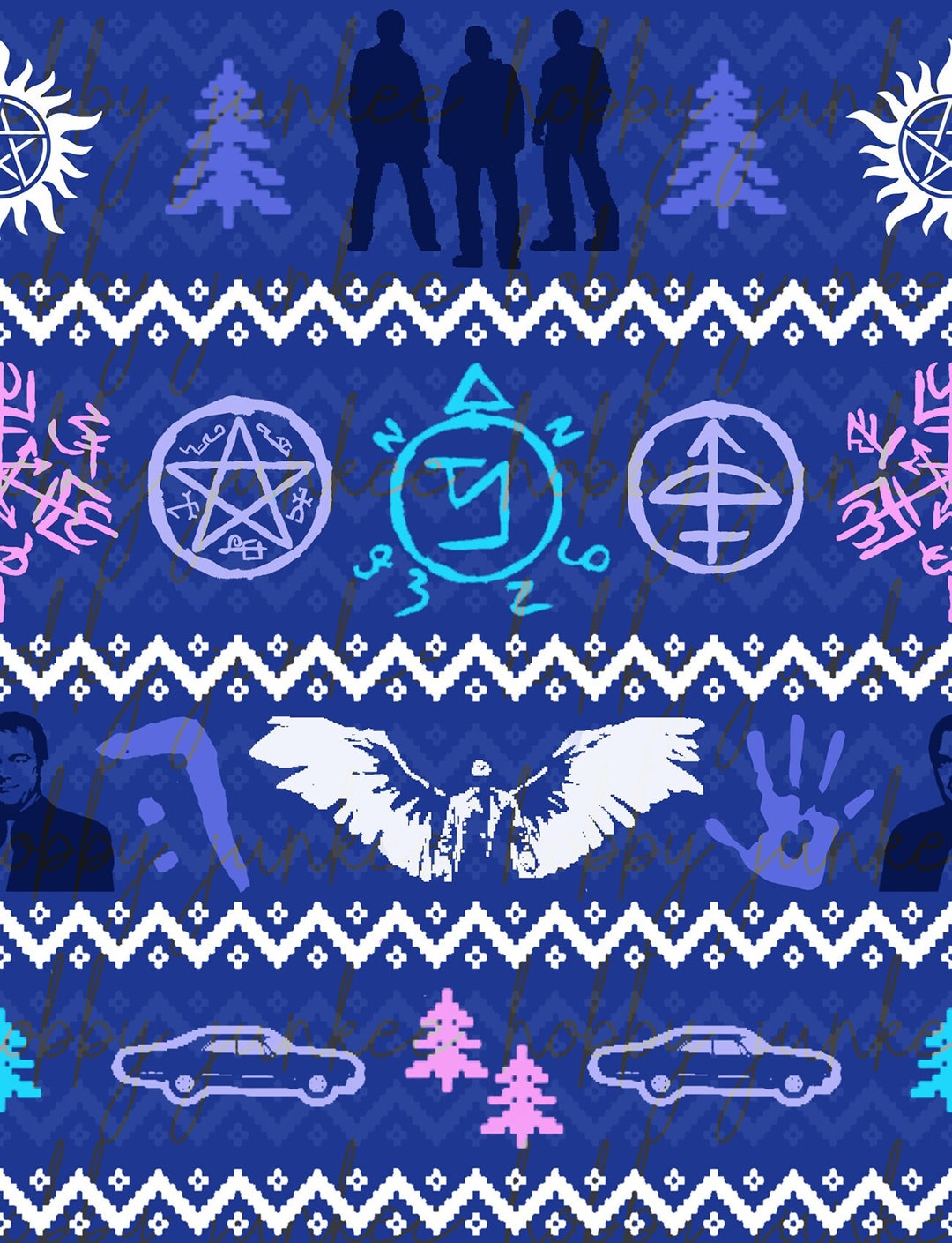 Super Ugly Christmas Sweater Digital Seamless - LIMITED RELEASE! - Etsy