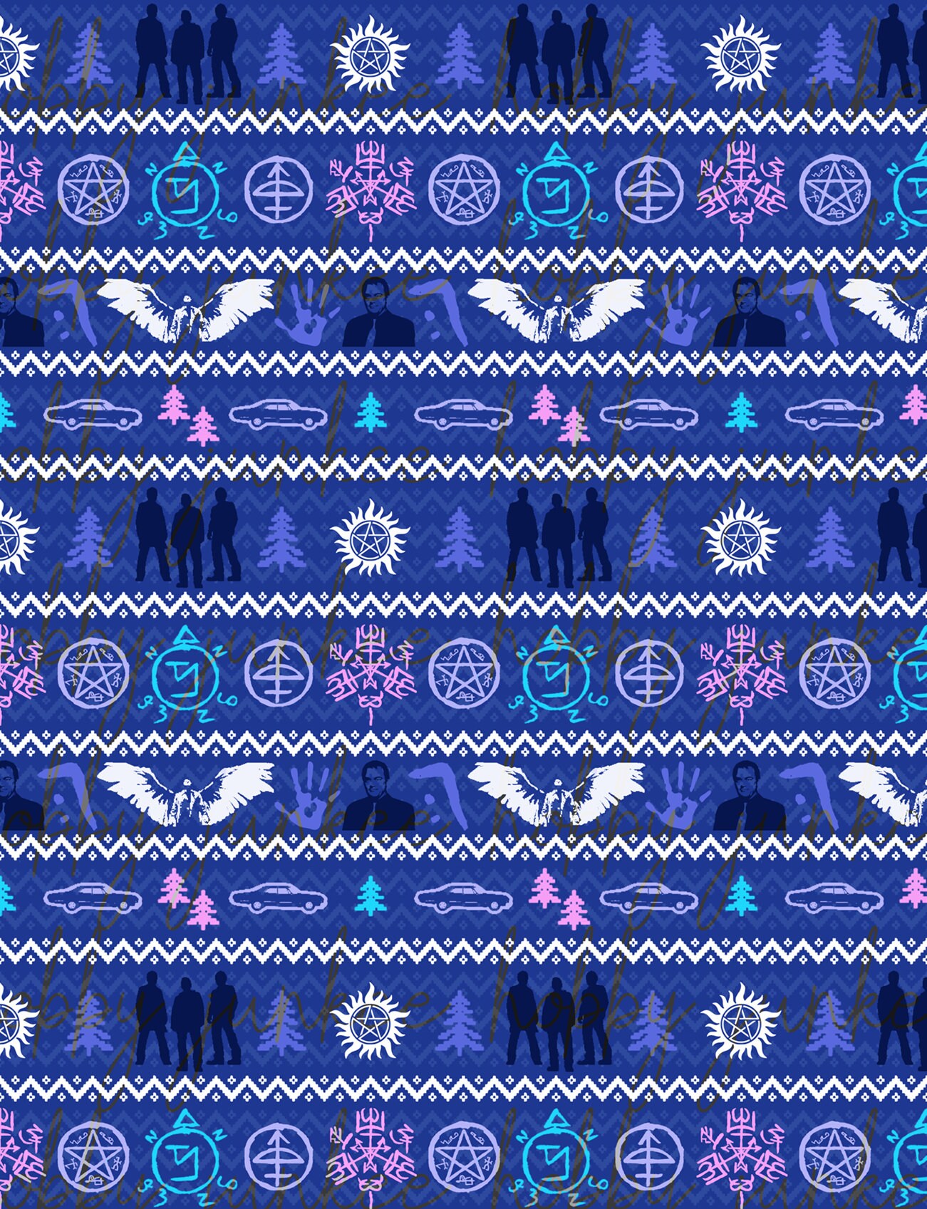 Super Ugly Christmas Sweater Digital Seamless LIMITED - Etsy