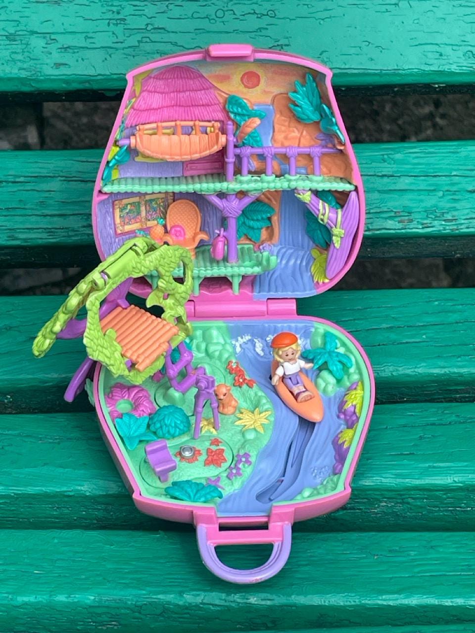 Gros Lot Polly Pocket Vintage – Mattel – Mini Univers, Maisons Et Figurines