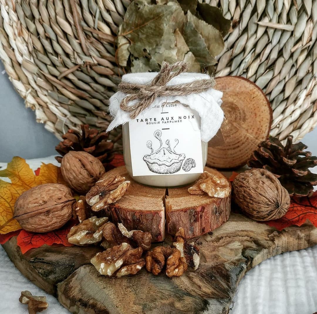 Bougie Senteur Tarte Aux Noix