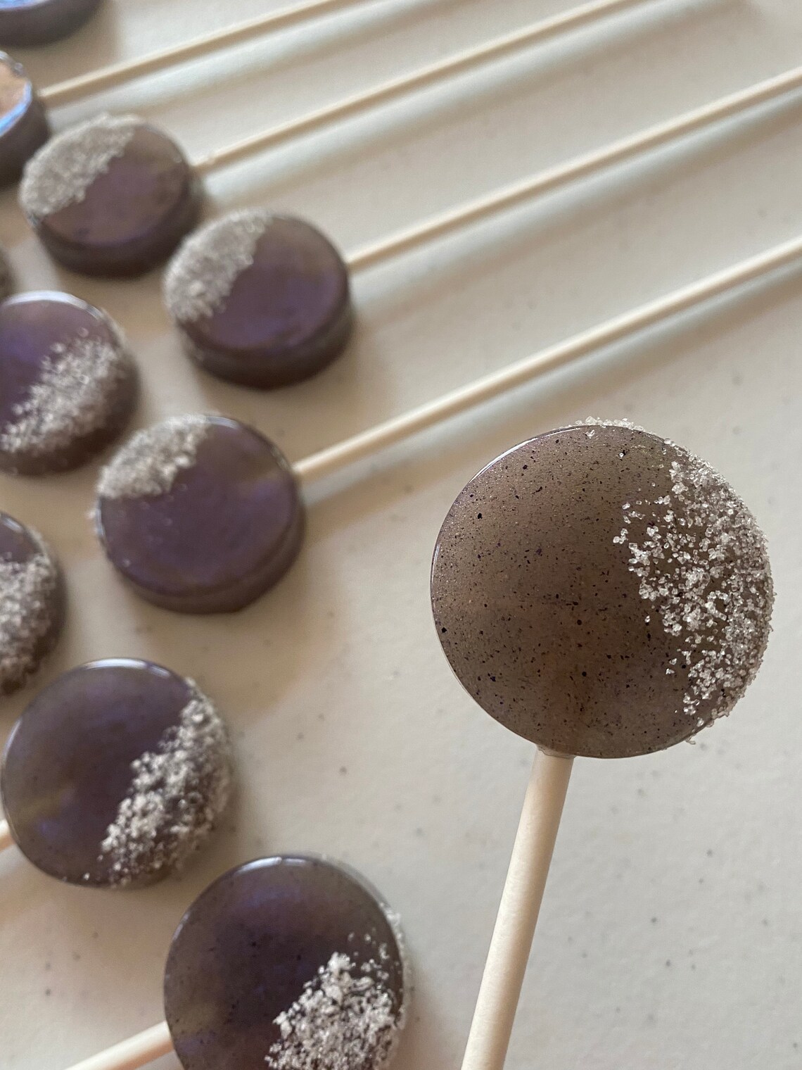 Gourmet Sour Blue Raspberry Lollies Etsy