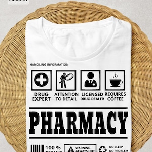 Apteka svg, farmaceuta svg, definicja apteki, kursy college'u, fakty żywieniowe, cytat o zawodzie, wektor apteki SVG | PNG SVG Cricut
