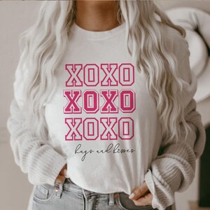 Xoxo câlins et bisous svg png, svg Xoxo, svg de la Saint-Valentin, EPS PNG Cricut téléchargement immédiat