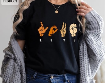 Love ASL sign language svg, Love hand sign svg, Love sign language, EPS PNG Cricut Instant Download