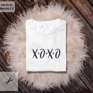 Xoxo SVG PNG, Xoxo Sign, San Valentino SVG, ECricut Instant Download