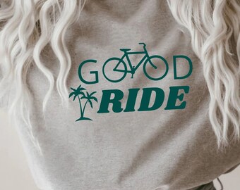 Mountain Bike SVG File: Good Ride Cycling Design (Commercial Use)
