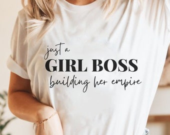 Girl Boss SVG: Motivational Cricut File (PNG, EPS, Instant Download)