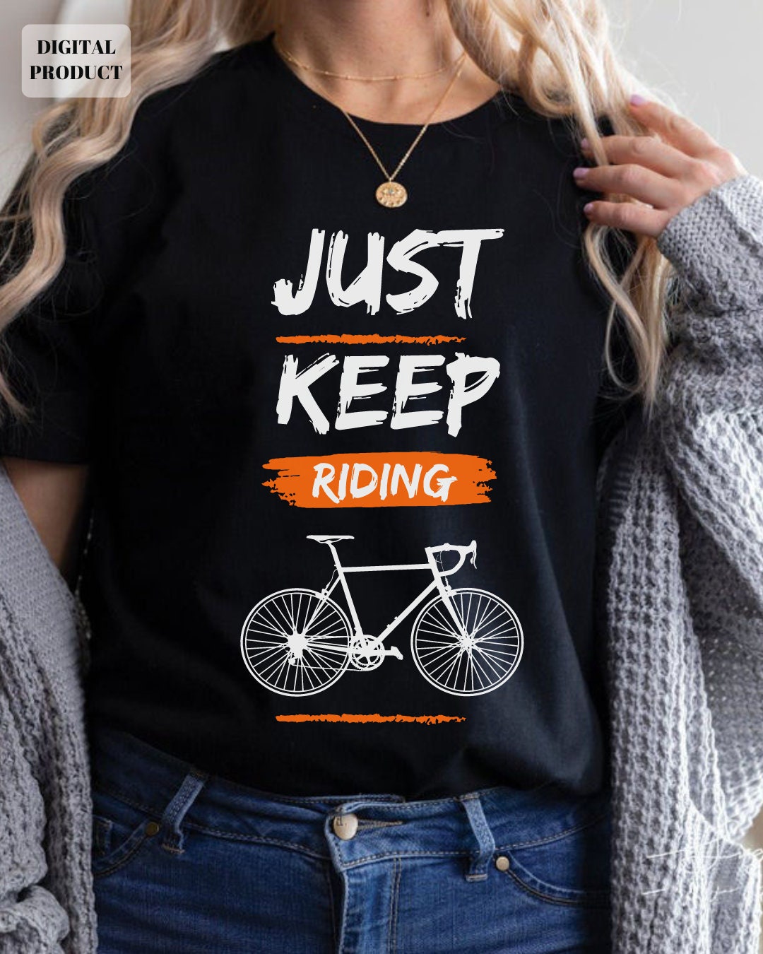 Cycling SVG: Mountain Bike Ride Design (digital Download) - Etsy