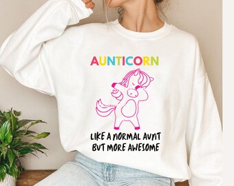 Aunticorn Svg, Aunticorn PNG, Aunty svg, Dabbing Unicorn png svg, Like An Aunt Only Awesome -PNG and Cricut SVG