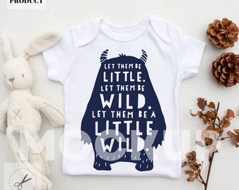 Let Them Be Little SVG Cut File, Baby Shirt Svg| Cricut Layered SVG and PNG| Commercial Use
