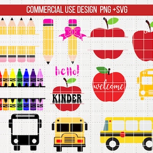 Pacote SVG de professor Apple, Monograma SVG de professor | Pacote Cricut SVG