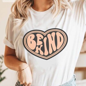 Soyez gentil fichier de coupe SVG, soyez gentil Svg | SVG et PNG en couches Cricut | Utilisation commerciale