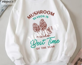 Morel Mushroom Hunting SVG: Mushroom Season Quote (Digital Download)