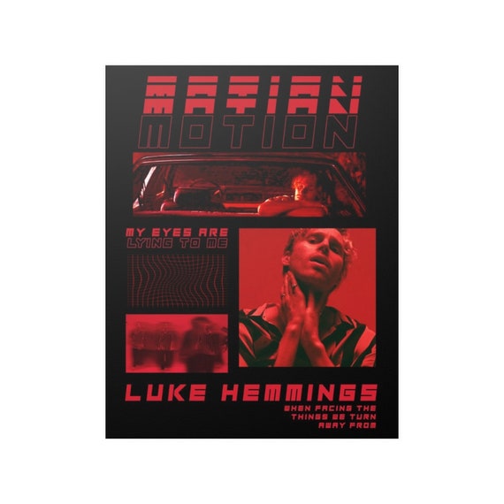 Motion Luke Hemmings Poster Etsy