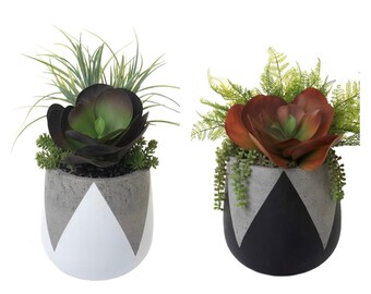 Concrete Planter, White Planter, Black Planter, Outdoor Planter, Indoor Planter, Modern Planter