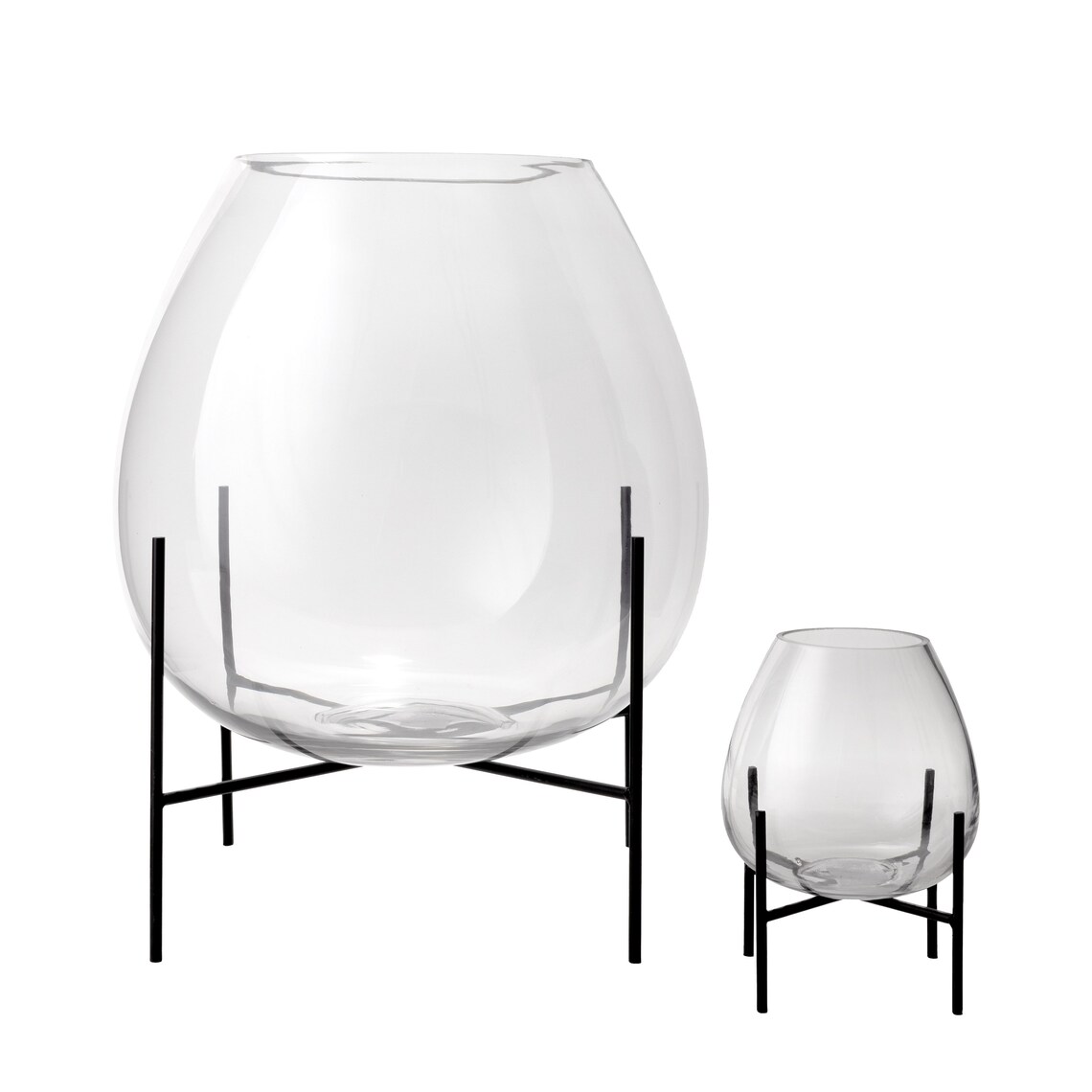 Beautiful Large Glass Bowl Vase Glass Vase Modern Glass Etsy