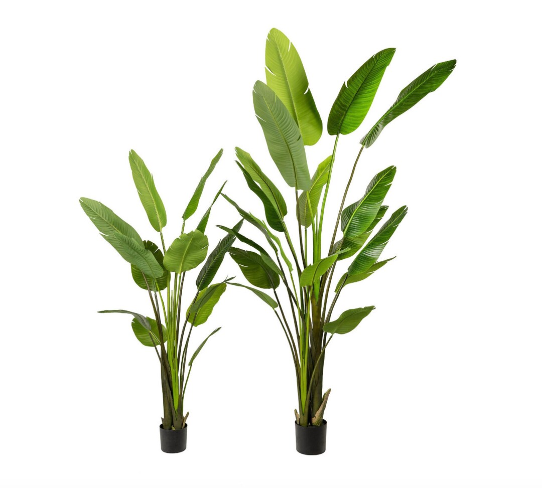 67 Faux Bird of Paradise Tree, Artificial Bird of Paradise, Banana