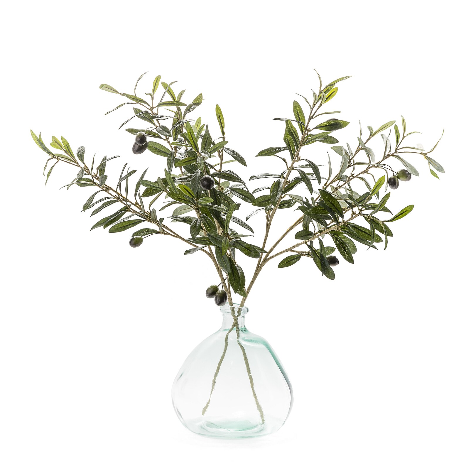 Farmhouse Recycled Glass Vases Glass Vases Recyled Glass Etsy