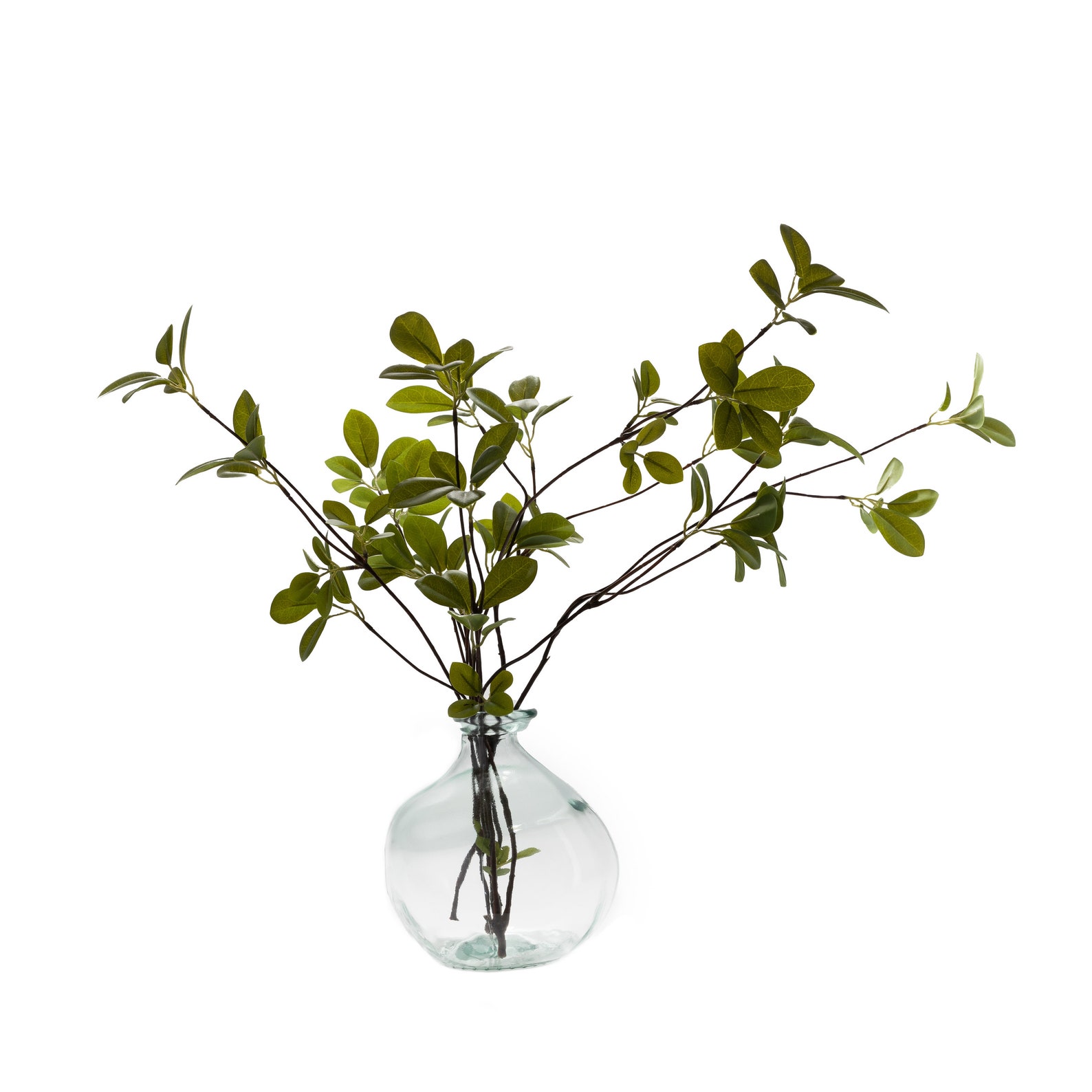 Farmhouse Recycled Glass Vases Glass Vases Recyled Glass Etsy