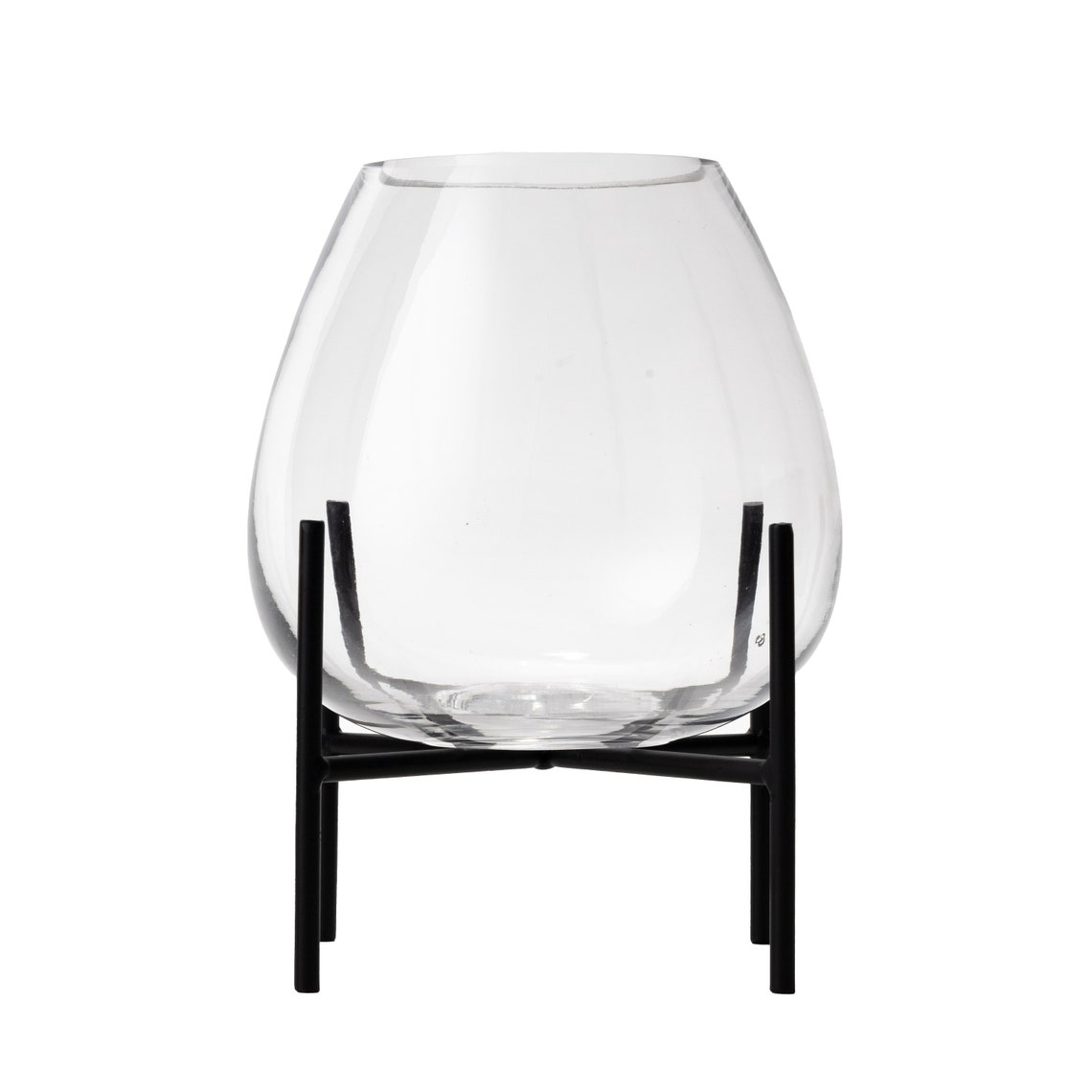 Beautiful Large Glass Bowl Vase Glass Vase Modern Glass Etsy