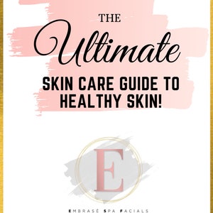 Gift- Skincare step by step guide - PRINTABLE - Digital - Beauty- cosmetic- self care- digital download -Esthetician