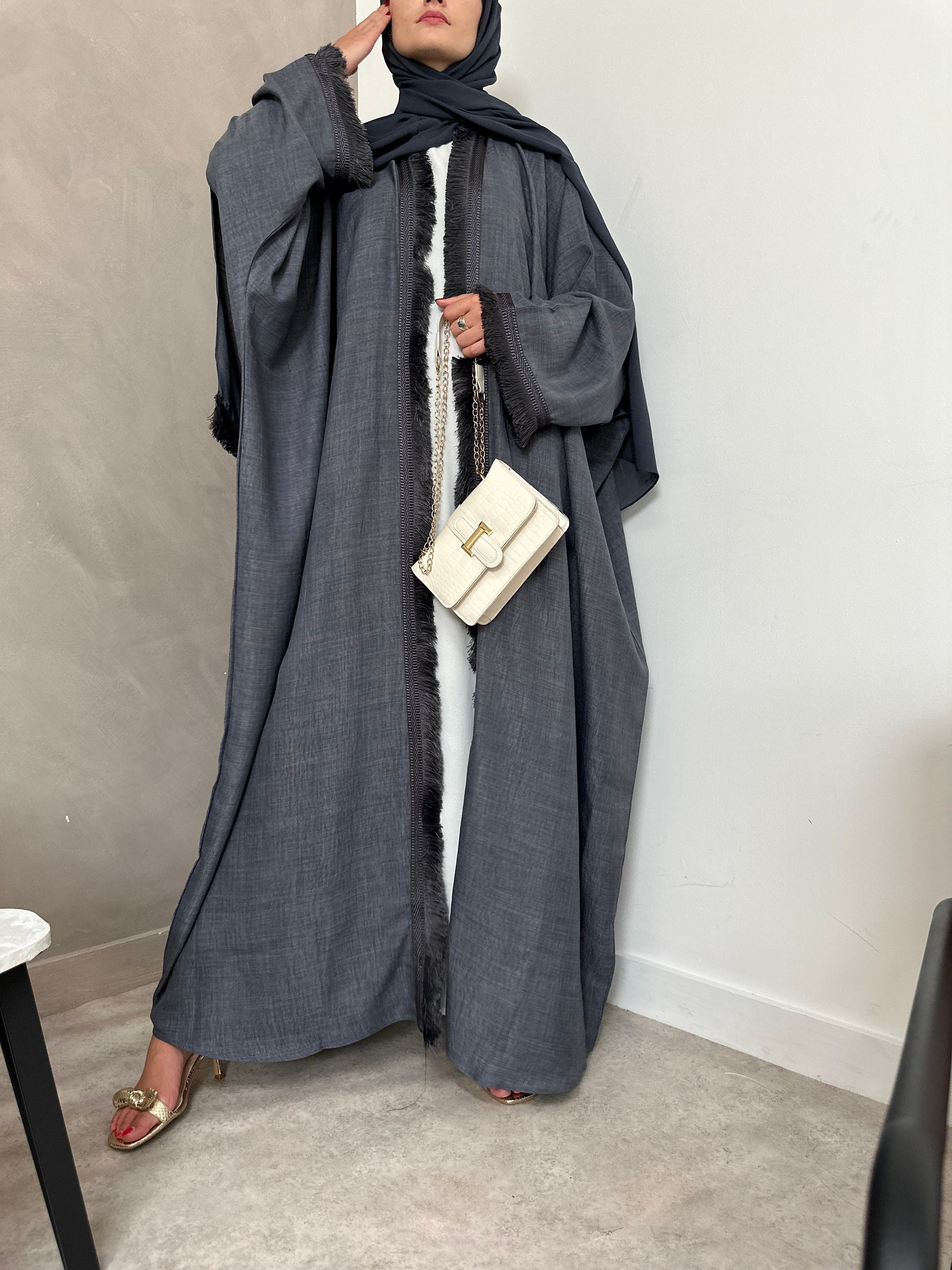 Abaya and deals jeans