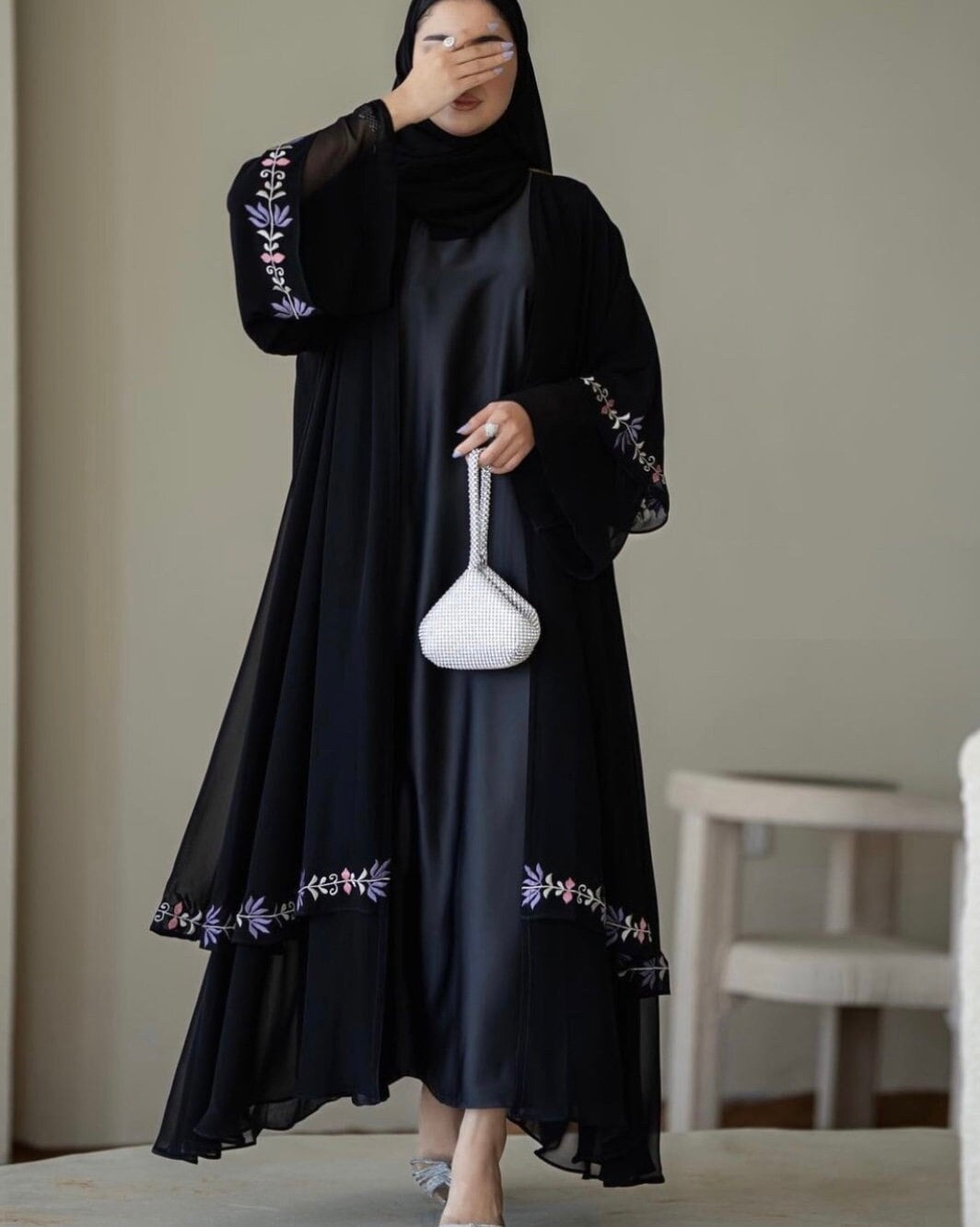 Black 2025 abaya design