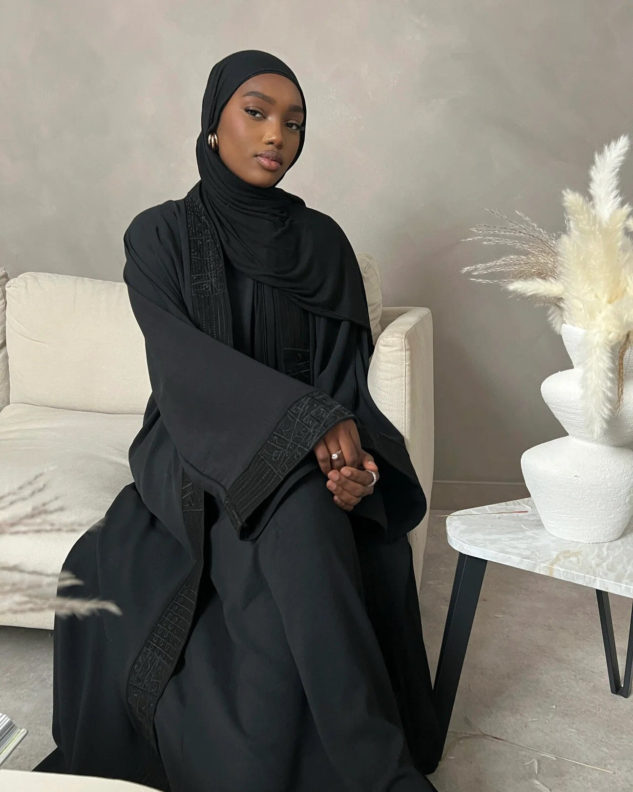 black abaya